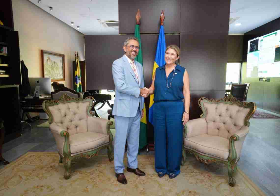 Ceará e Suécia firmam parceria para fortalecer transição energética e atrair investimentos
